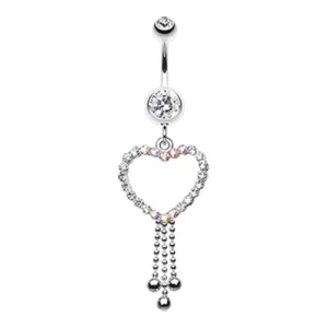 The Love Story Navel Ring