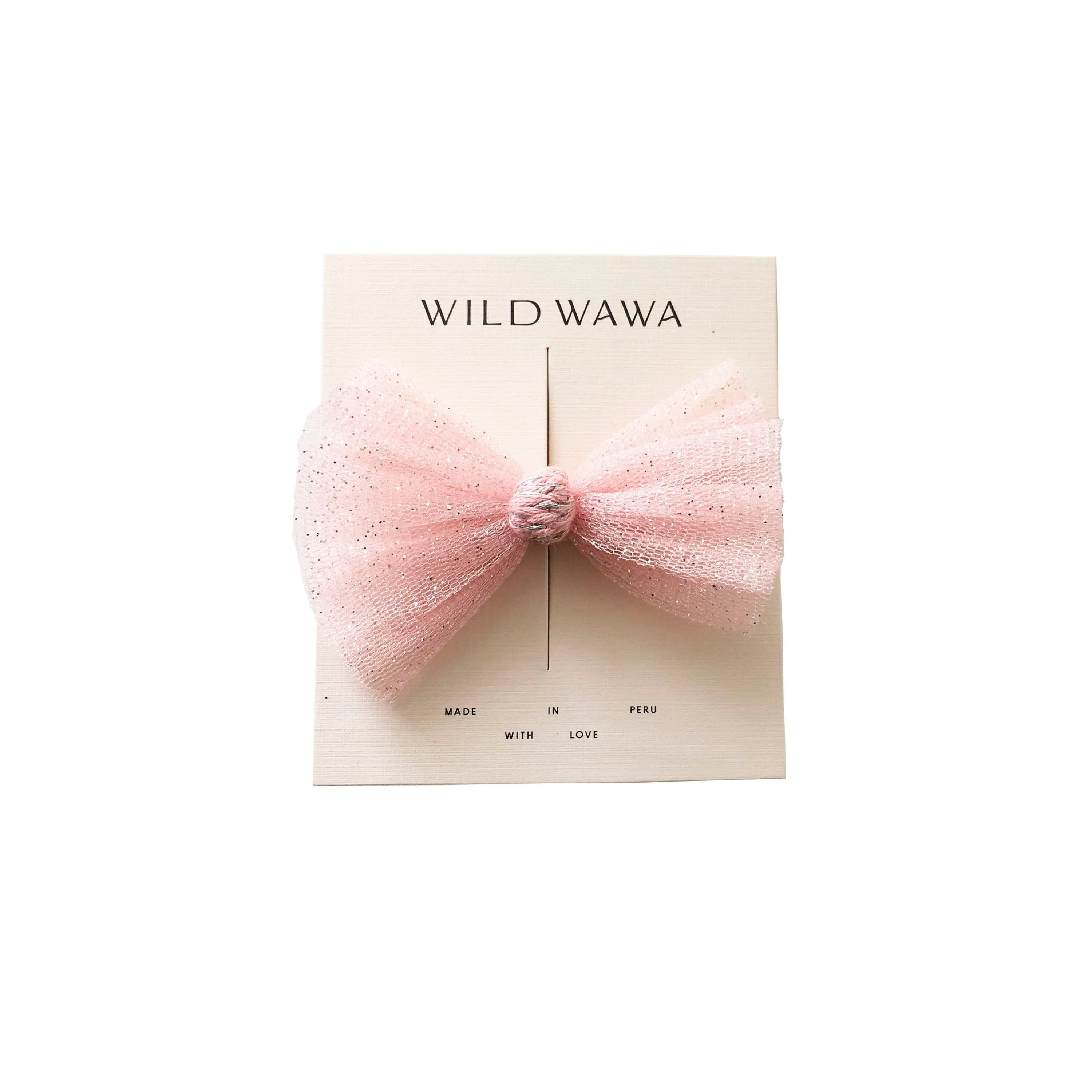 Tulle Bow | Pink