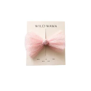 Tulle Bow | Pink