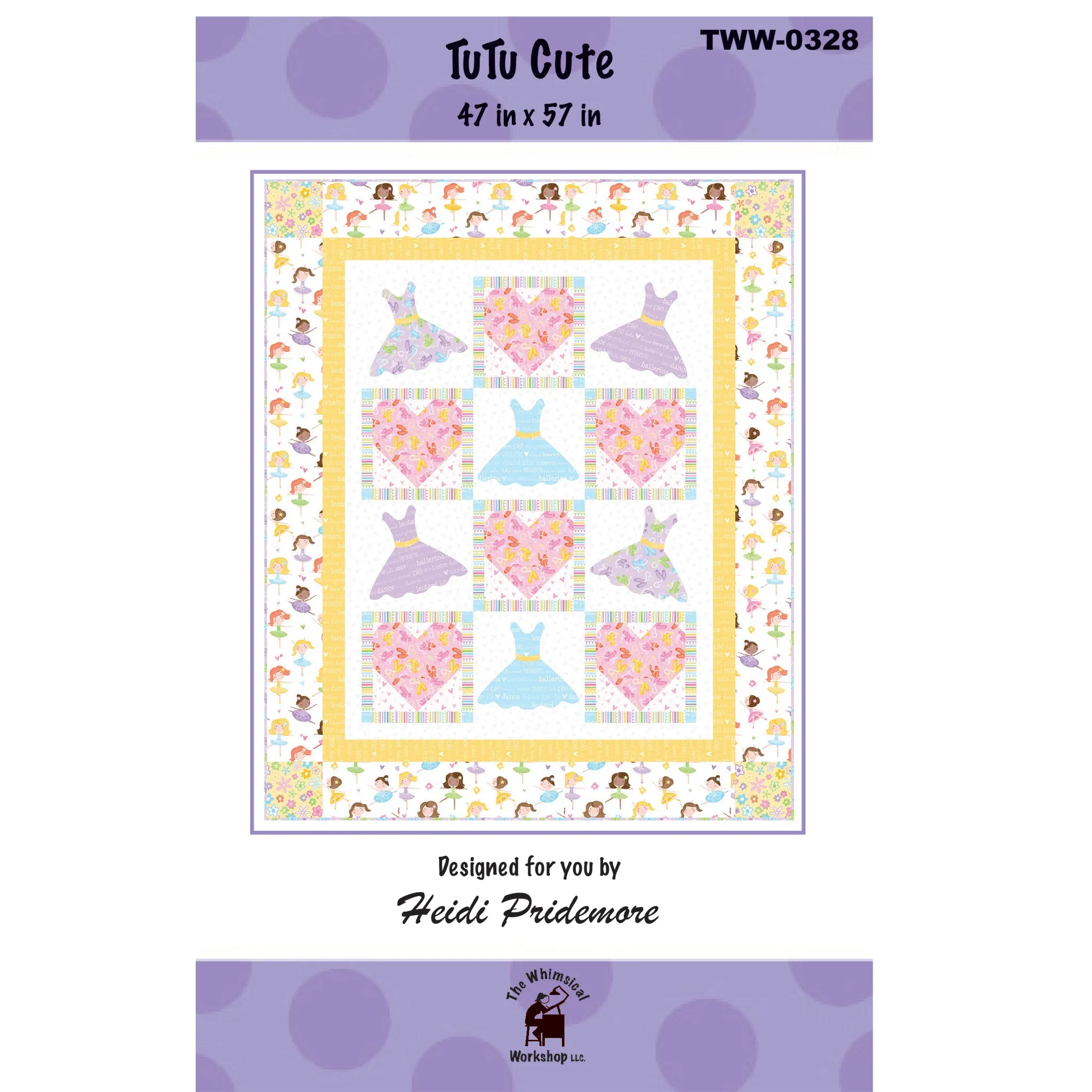Tutu Cute Quilt Pattern TWW-0328 - Paper Pattern