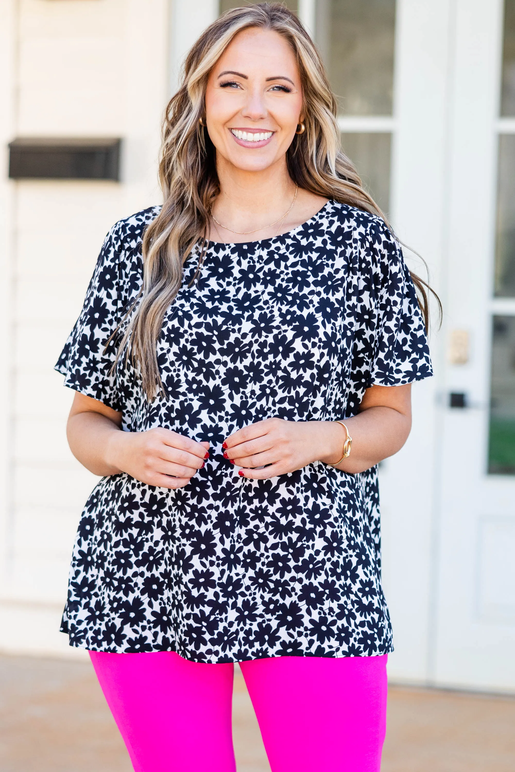 Unspoken Truths Top, Black