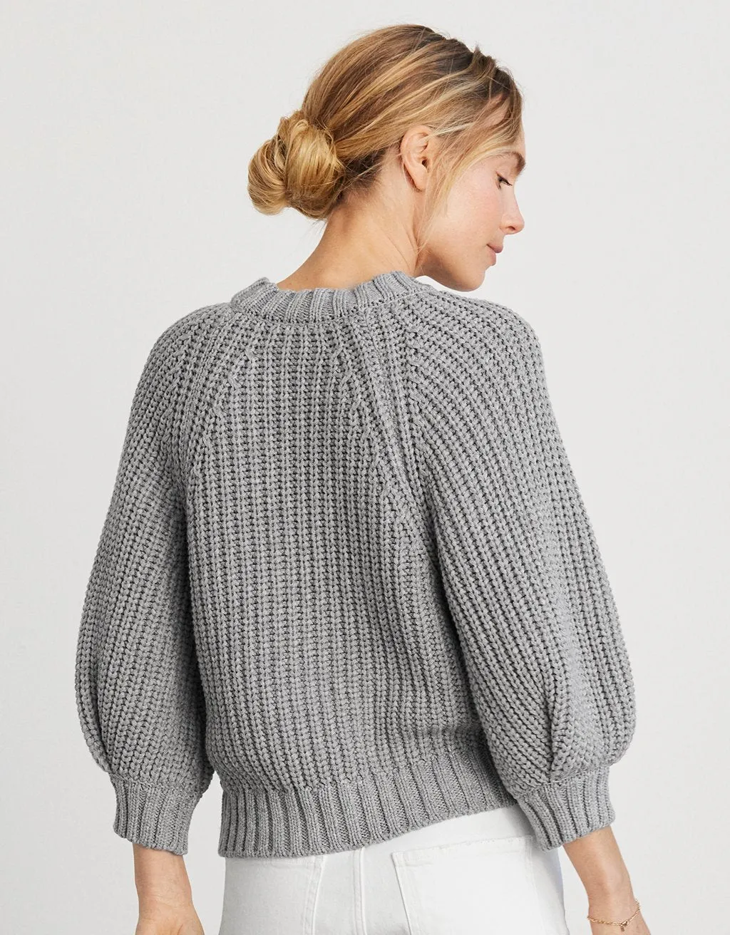 unsubscribed cotton cashmere bouquet sweater