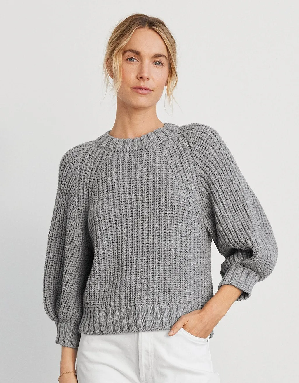 unsubscribed cotton cashmere bouquet sweater