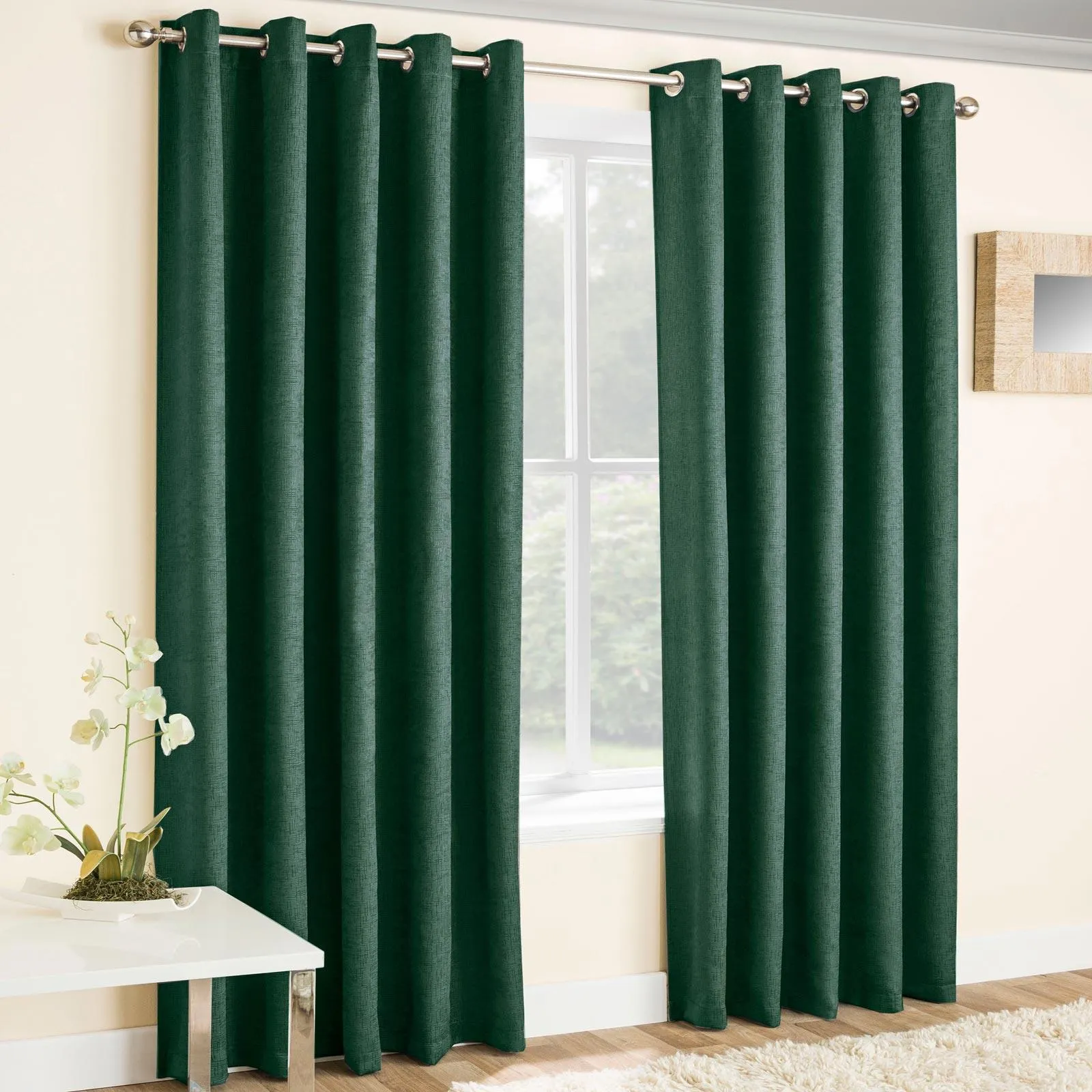 Vogue Thermal Eyelet Dimout Curtains