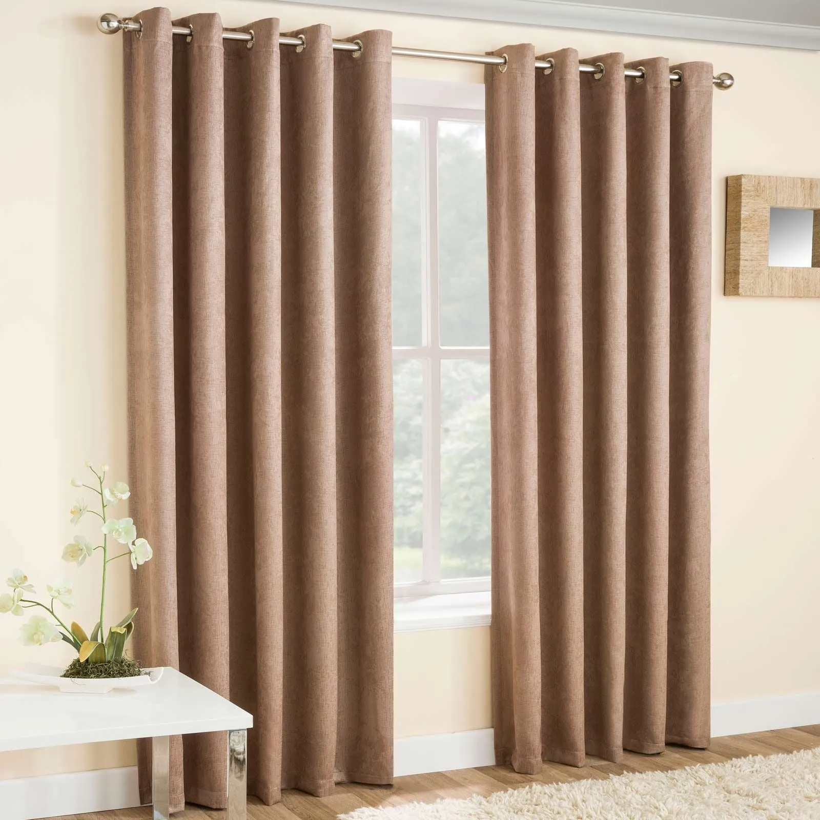 Vogue Thermal Eyelet Dimout Curtains