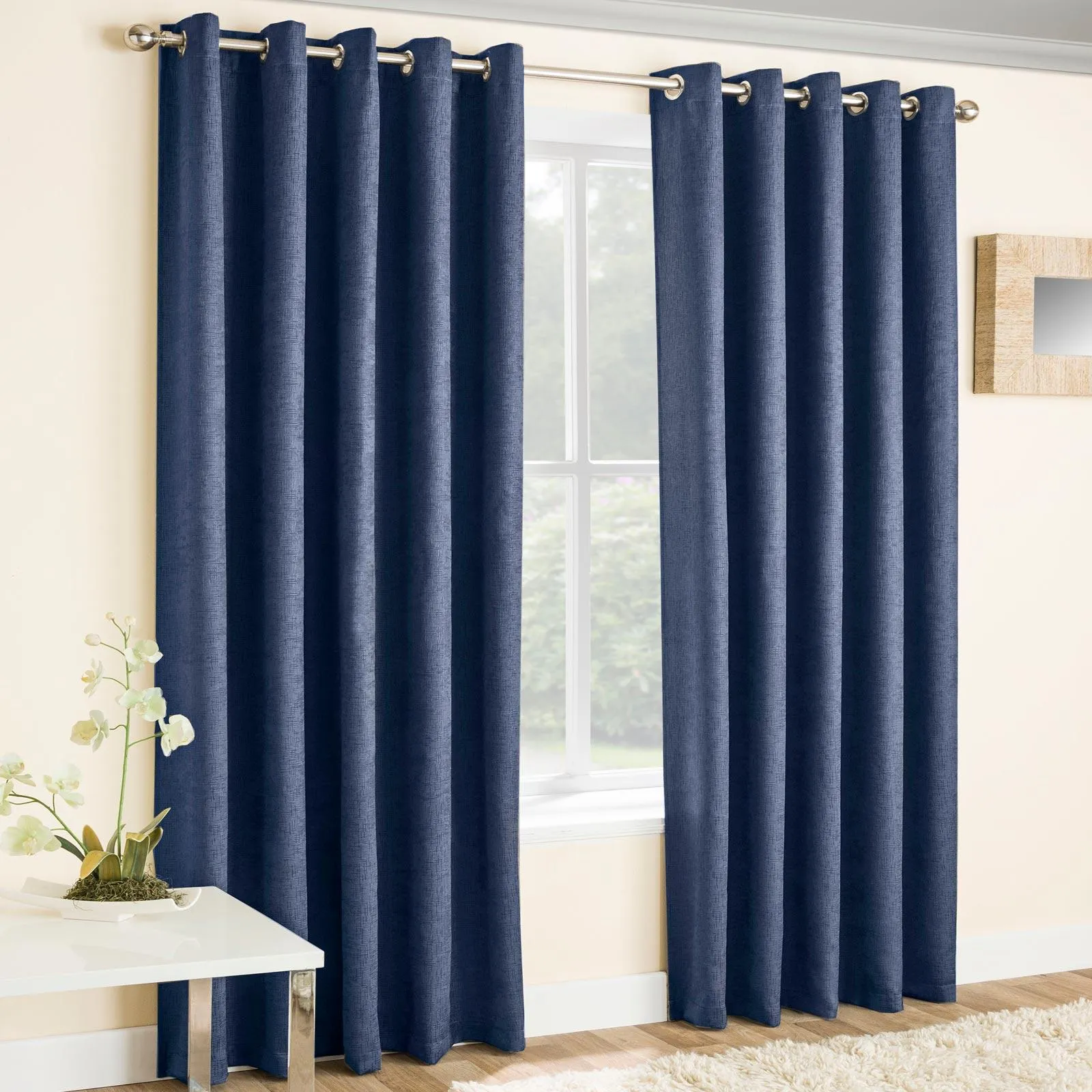 Vogue Thermal Eyelet Dimout Curtains