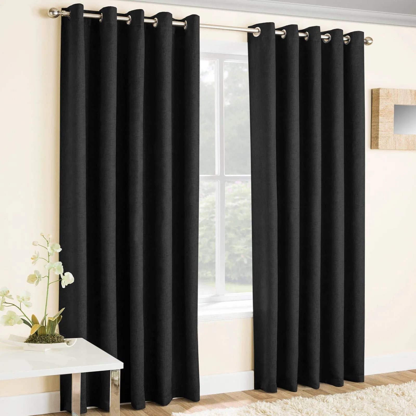 Vogue Thermal Eyelet Dimout Curtains