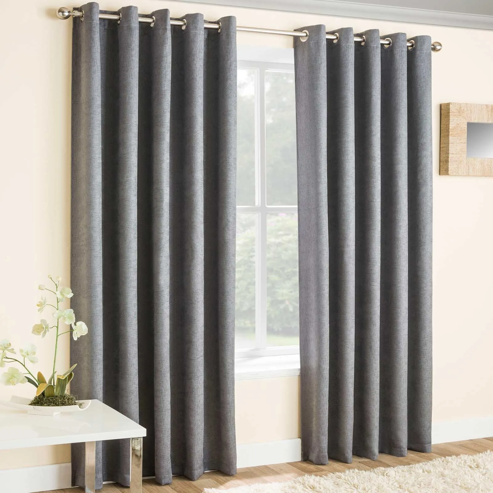 Vogue Thermal Eyelet Dimout Curtains