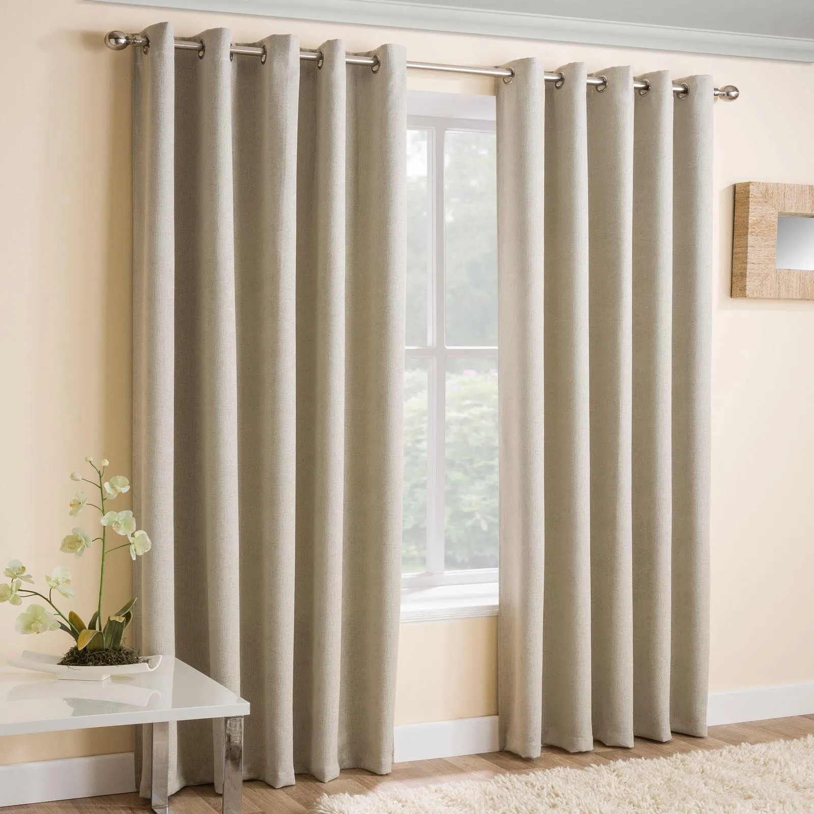 Vogue Thermal Eyelet Dimout Curtains