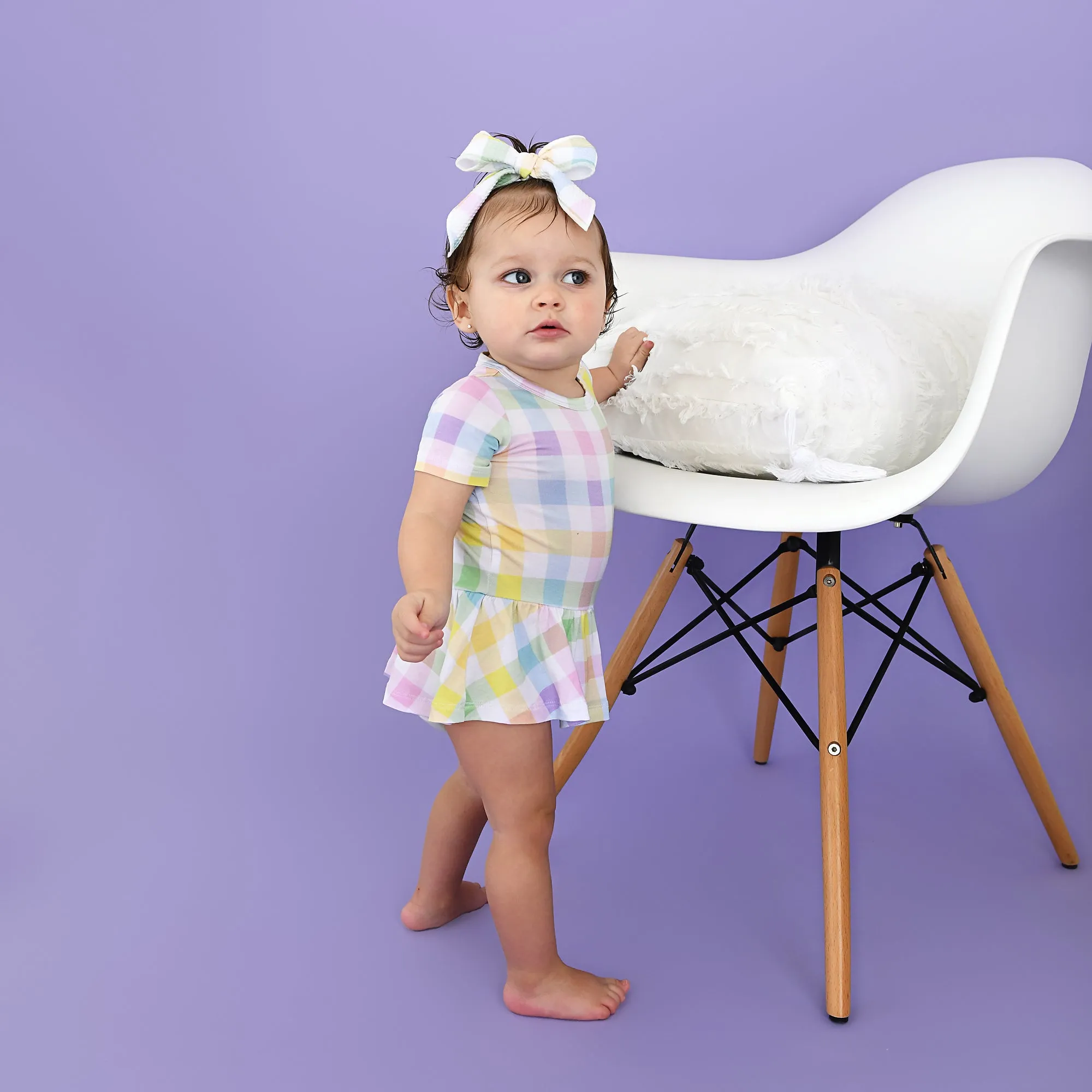 Winnie Pastel Plaid TUTU