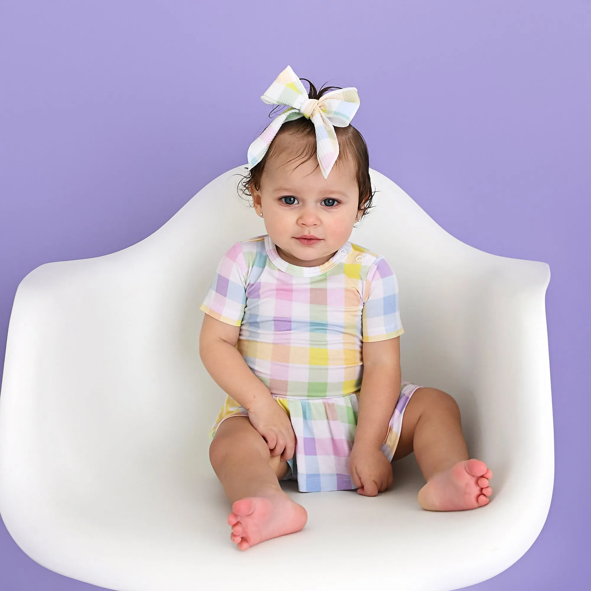 Winnie Pastel Plaid TUTU
