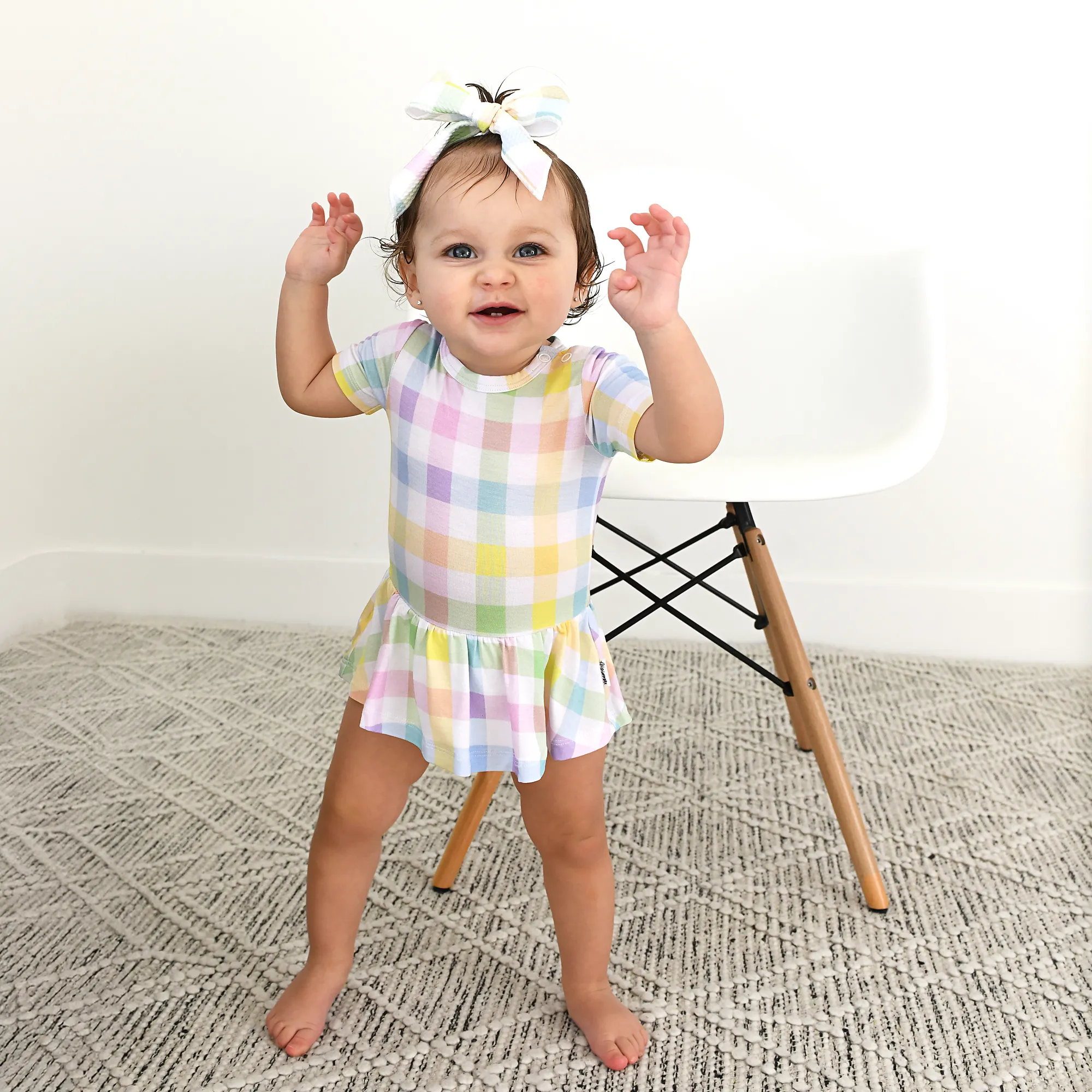 Winnie Pastel Plaid TUTU