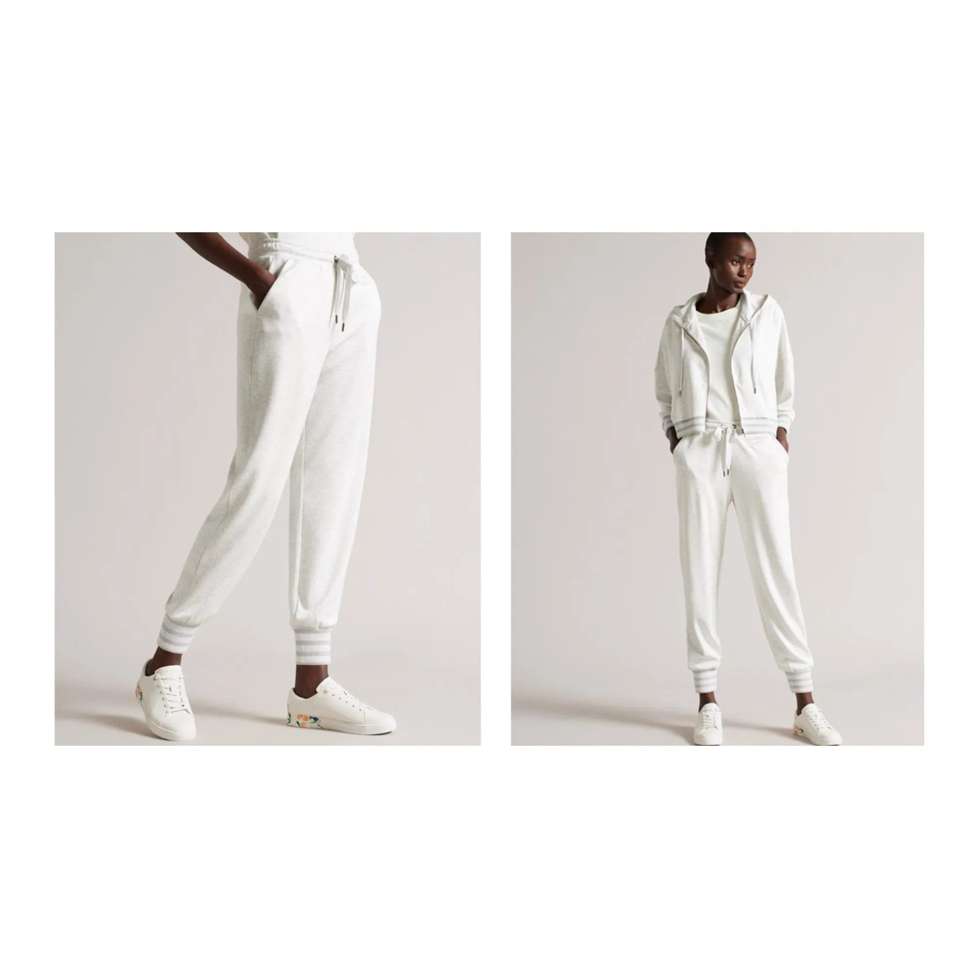 Women Wmt-Firtha-Jogger With Eyelet - Grey-Marl