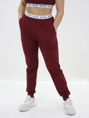 Women's Comfy Jogger,Burgundy